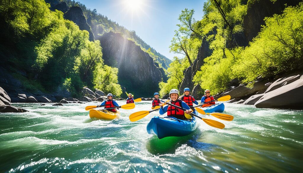 fun kayaking activities for families