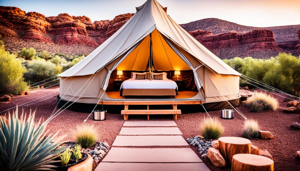 glamping tents St. George