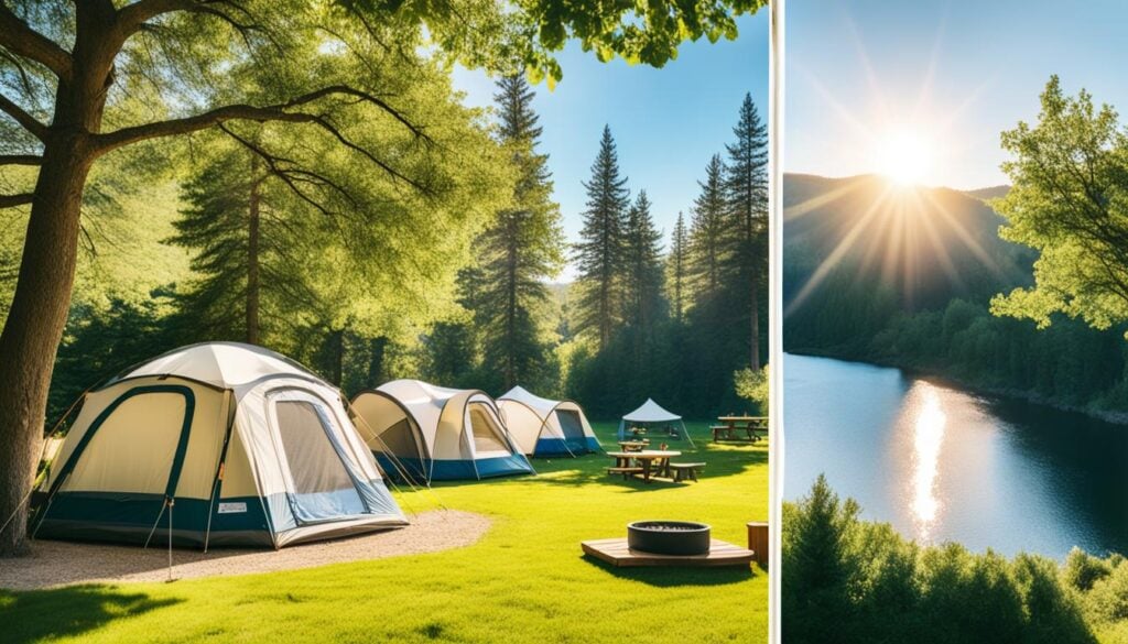 glamping vs traditional camping