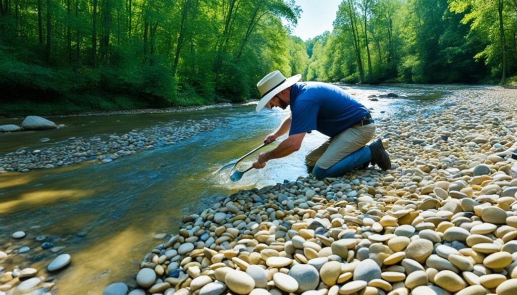 gold prospecting Charlotte