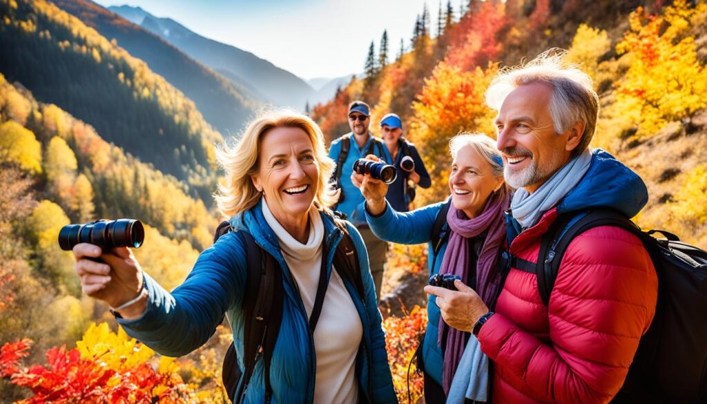 guided fall foliage tours Lansing