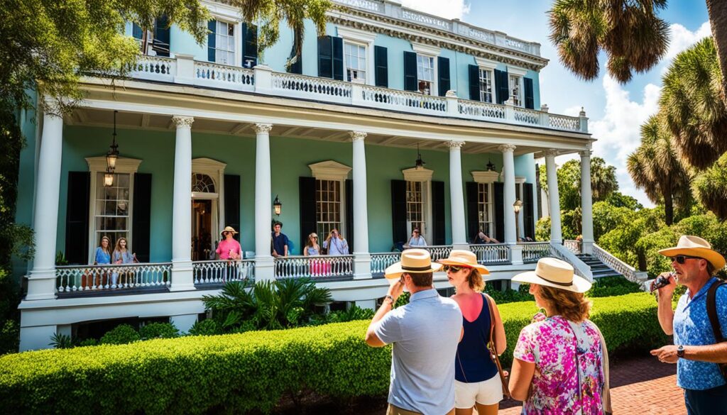 guided tours of historic homes Charleston