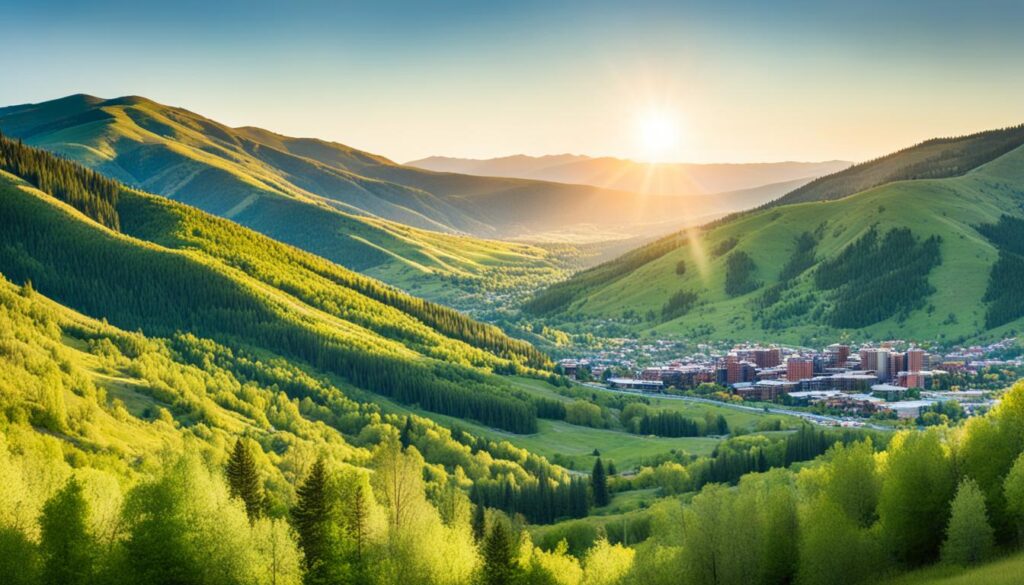 hiking paradise in Park City hiking paradise in Park City