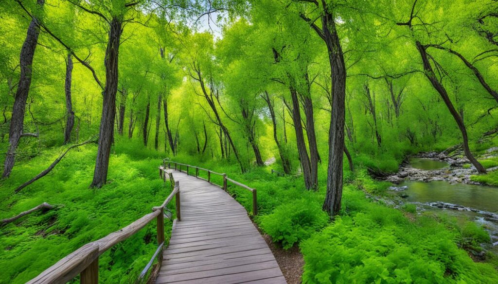 hiking trails in Utah Lake State Park