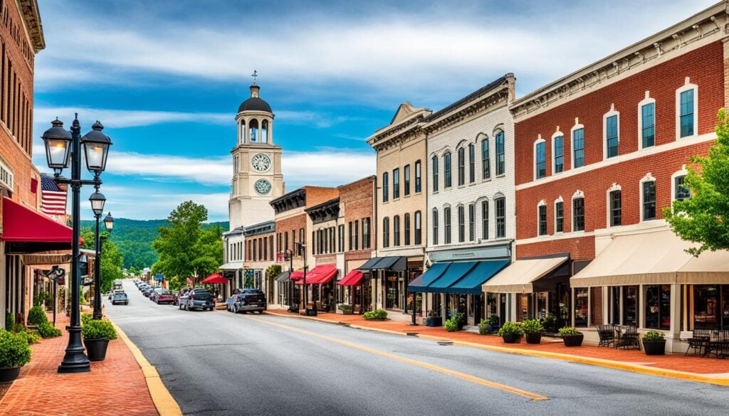 historic town of Hendersonville