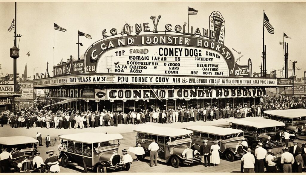 history of Coney Island hot dogs