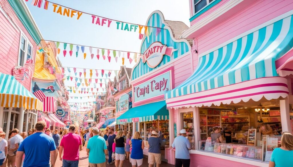 iconic taffy shops Ocean City