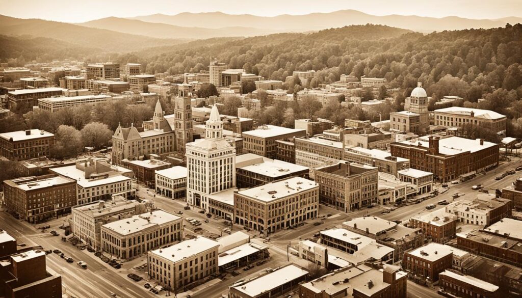 introduction to Asheville's past history