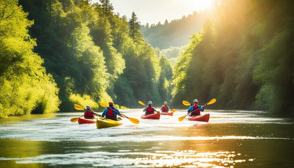 kayak adventure Dayton