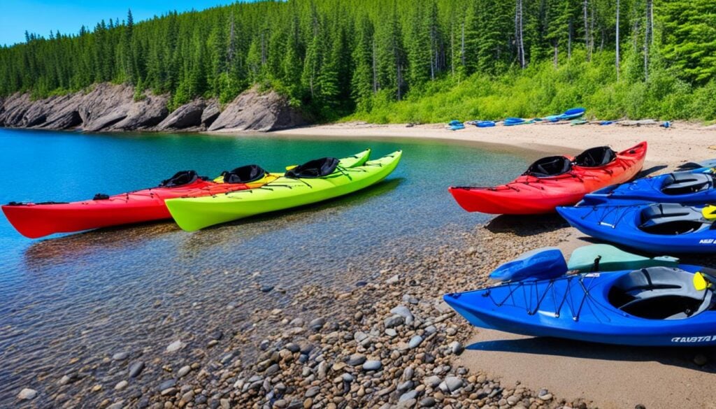 kayak equipment rental Duluth