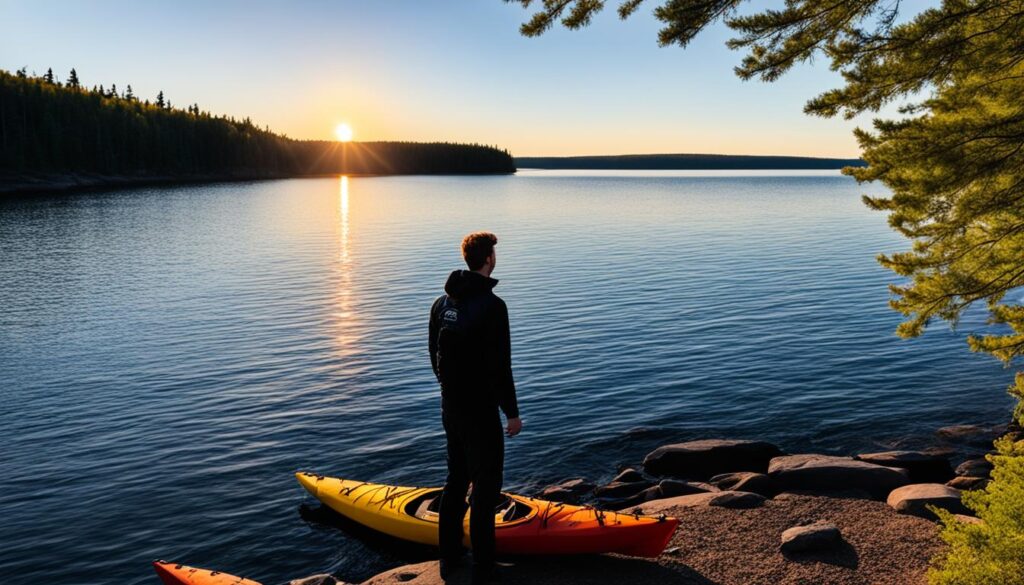 kayaking preparation Duluth