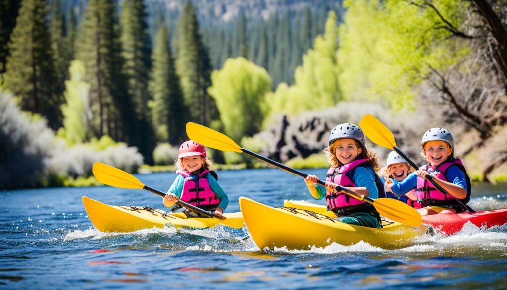 kid-friendly paddling experiences