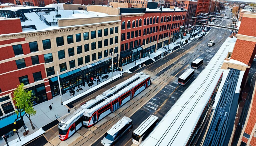 light rail Saint Paul