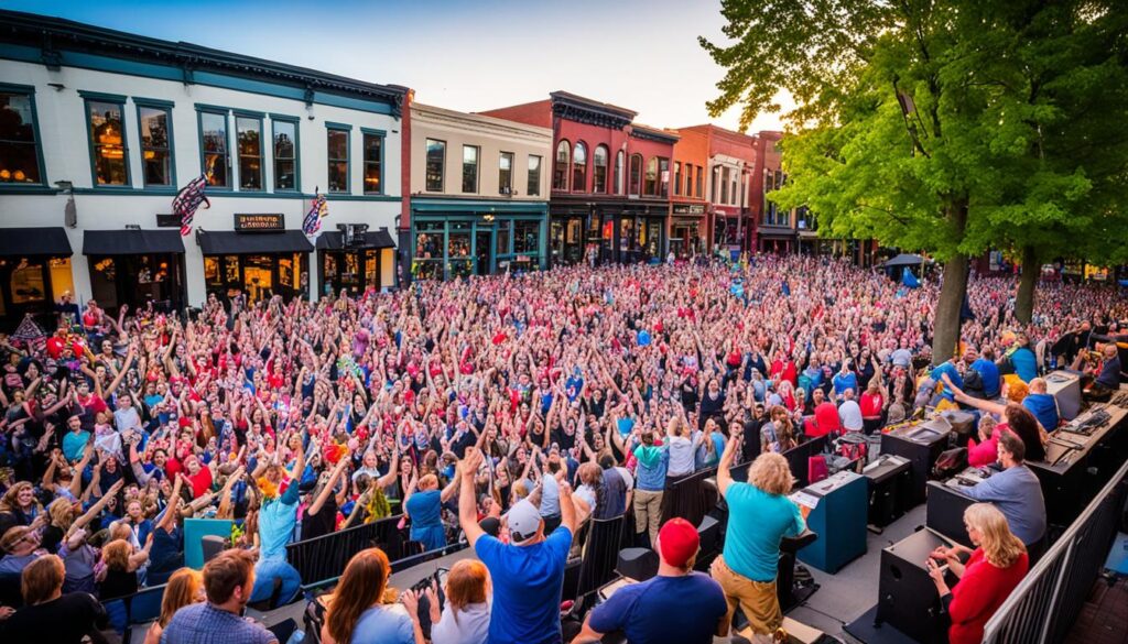 live music and theater performances in downtown salem