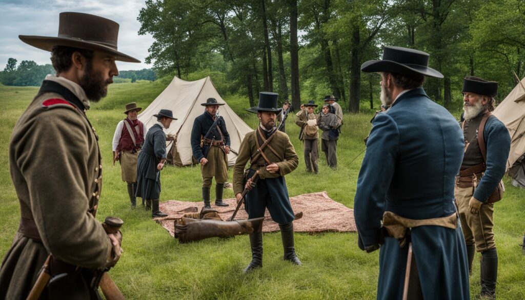 living history programs Gettysburg