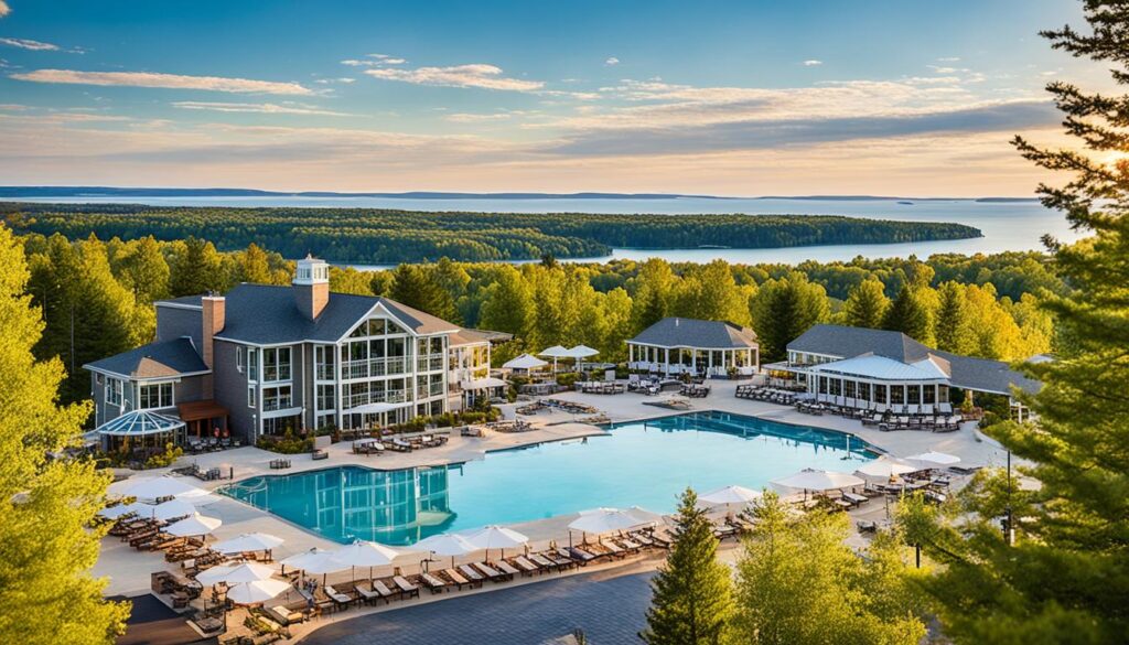 luxurious retreats Traverse City