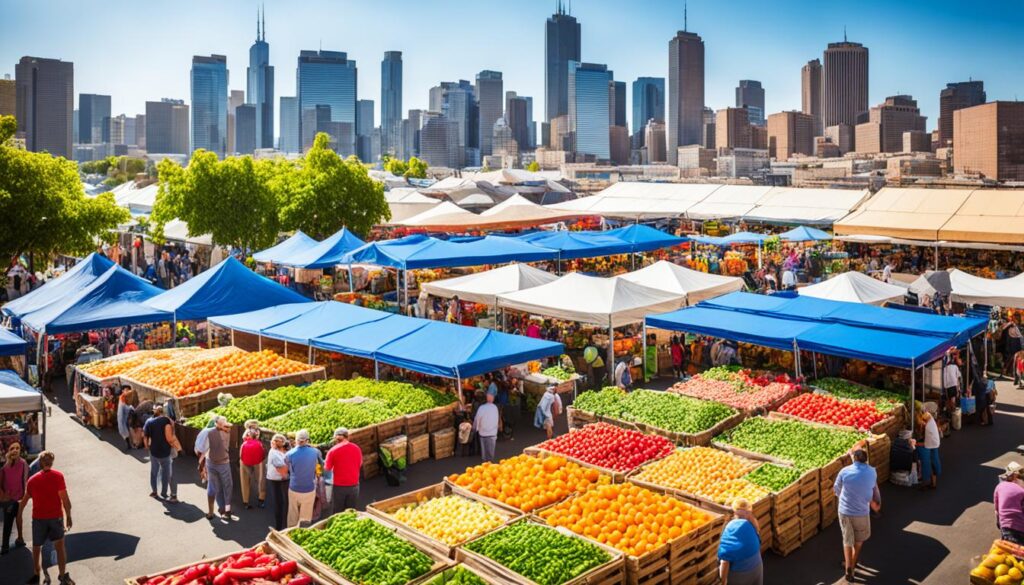 market scene