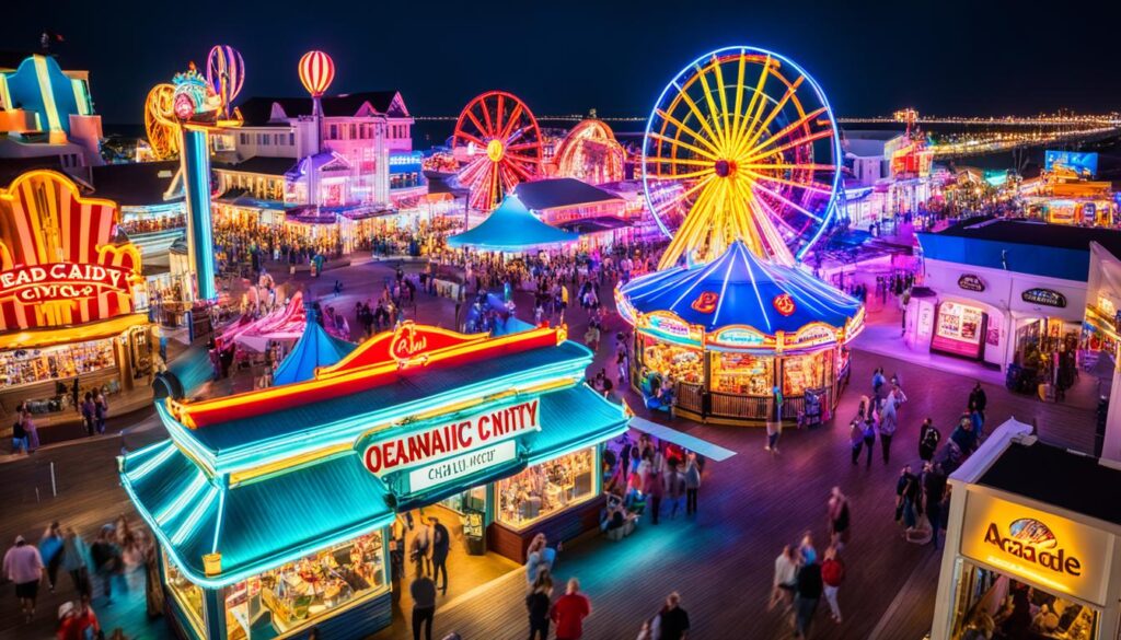 nightlife Ocean City boardwalk nightlife Ocean City boardwalk