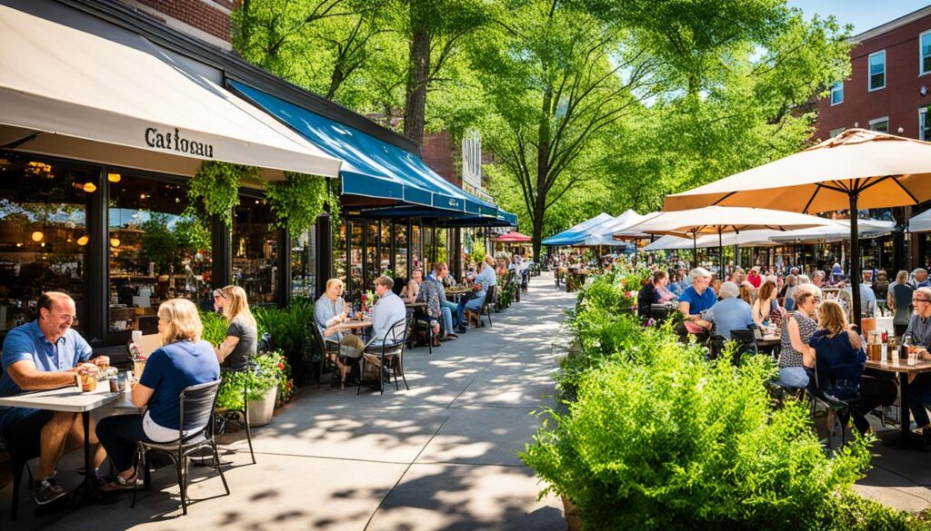 outdoor cafes Chattanooga