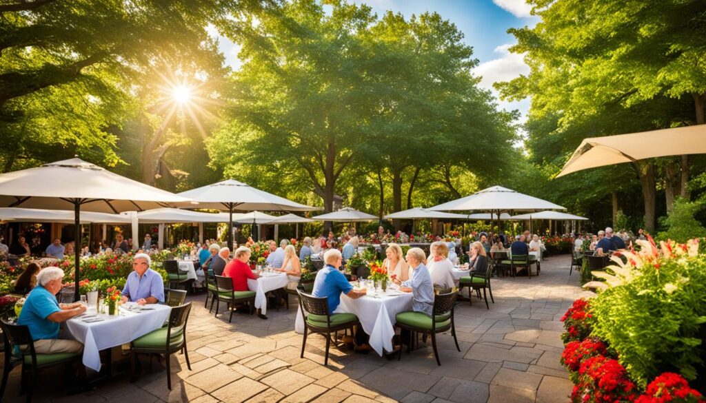 outdoor dining in Saint Cloud outdoor dining in Saint Cloud