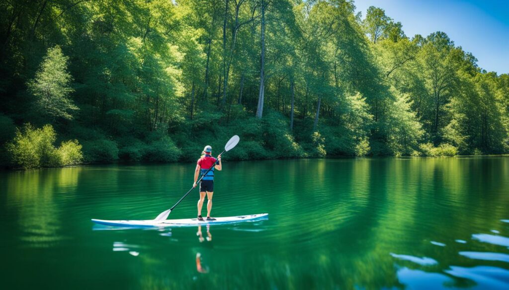 paddleboarding in Charlotte