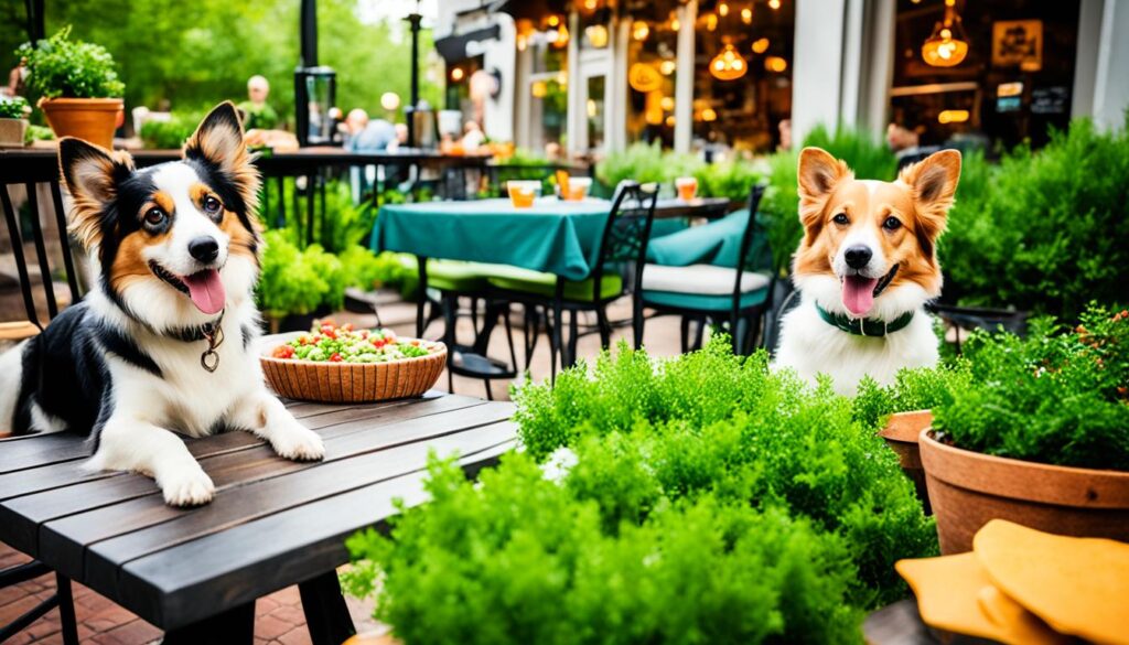 pet-friendly cafes Greenville