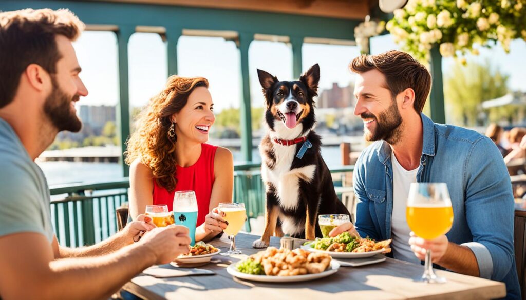 pet-friendly restaurants Columbia