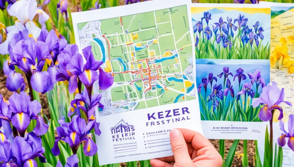 planning your visit to the Keizer Iris Festival