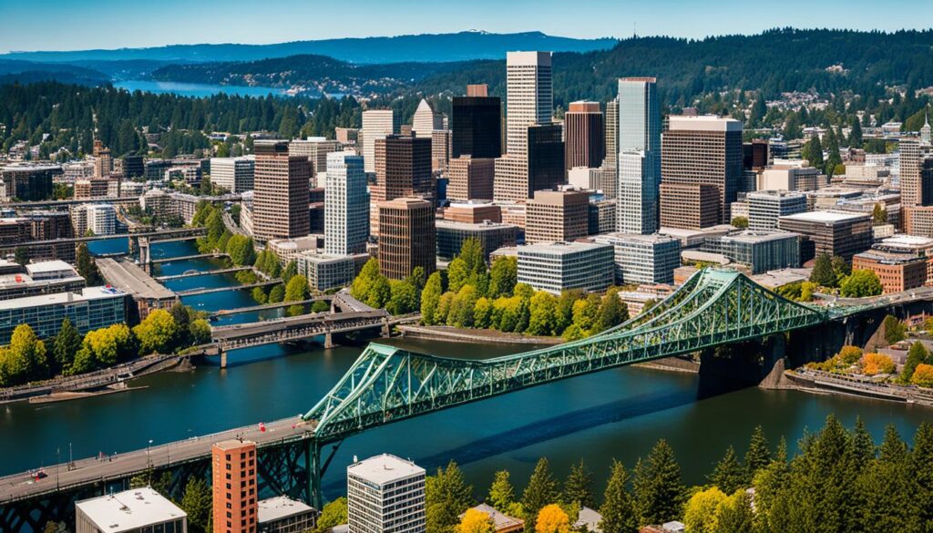 popular landmarks in Portland