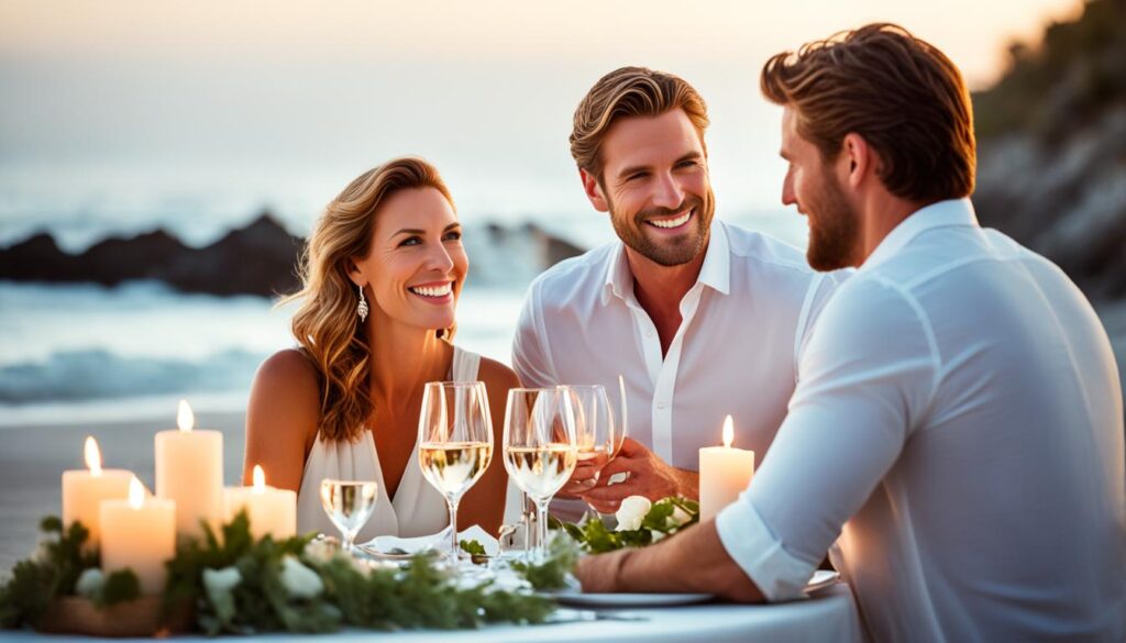 romantic beach dining North Myrtle Beach