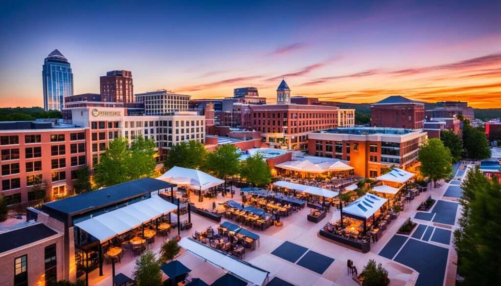 rooftop dining Greenville SC