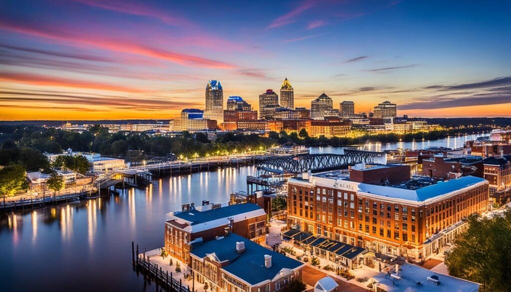 rooftop dining in Wilmington