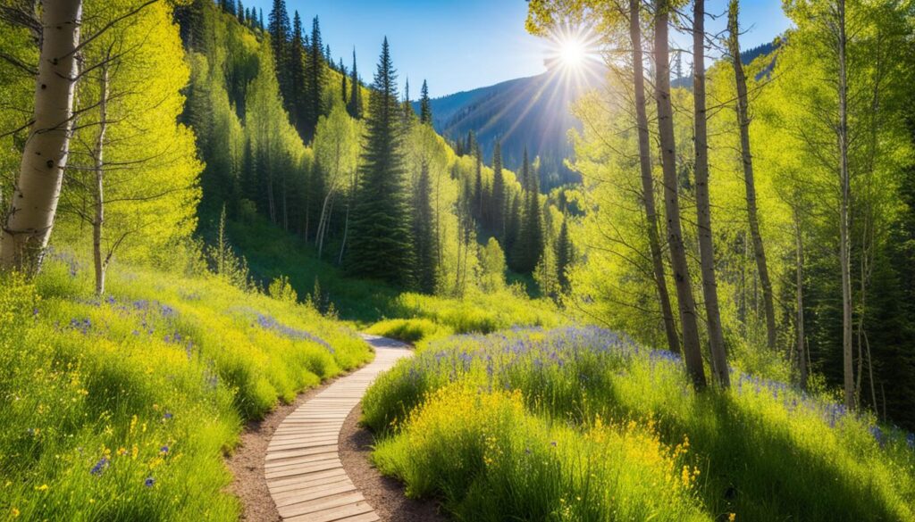 scenic Park City hiking