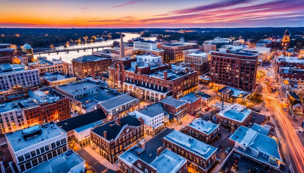 scenic city view bars in Wilmington