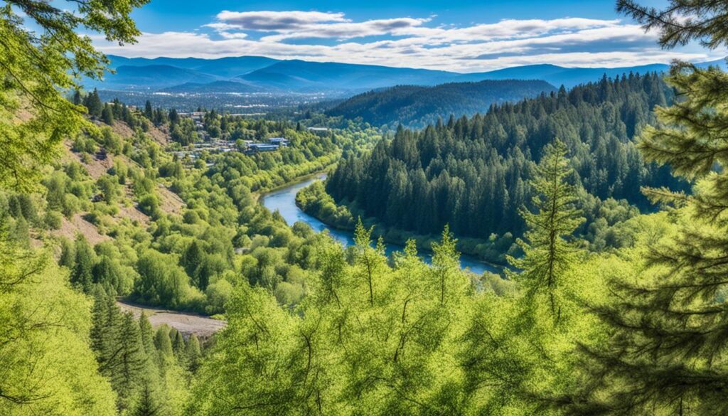 scenic hikes in Ashland