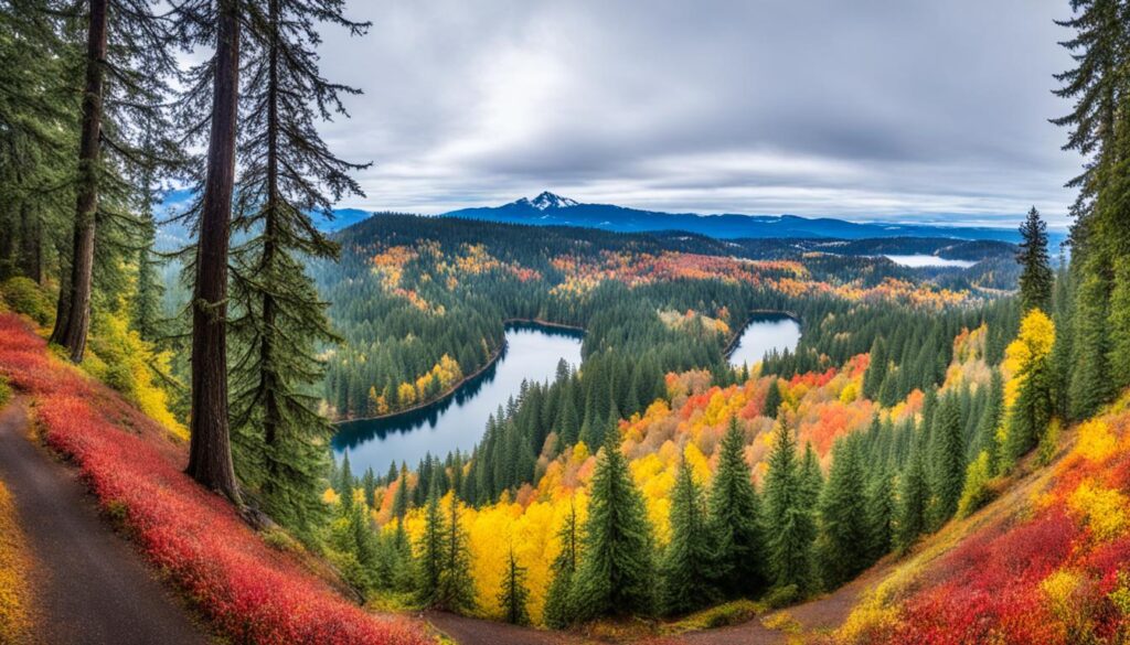 scenic hiking trails in Eugene for fall colors