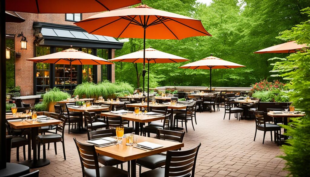 scenic outdoor dining scenic outdoor dining
