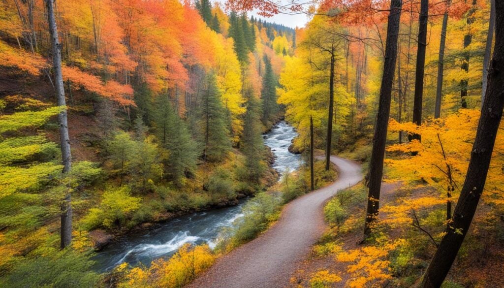 scenic trails in Saint Cloud area