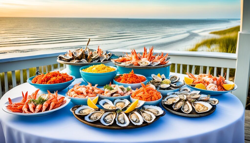 seafood dining options Hilton Head