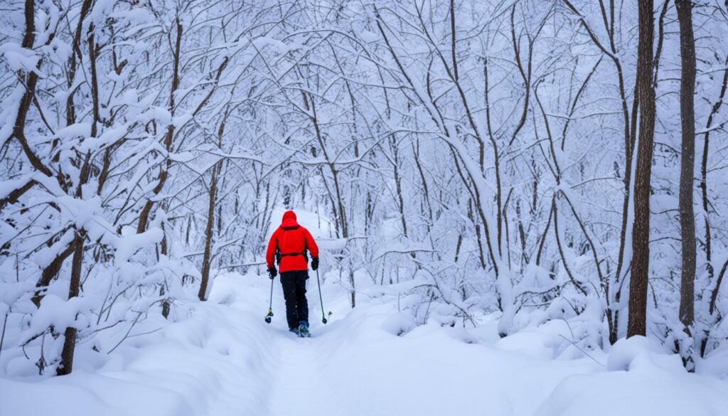 seasonal considerations snowshoeing