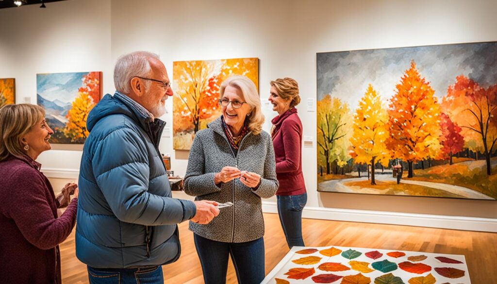 seasonal events Frederick art galleries