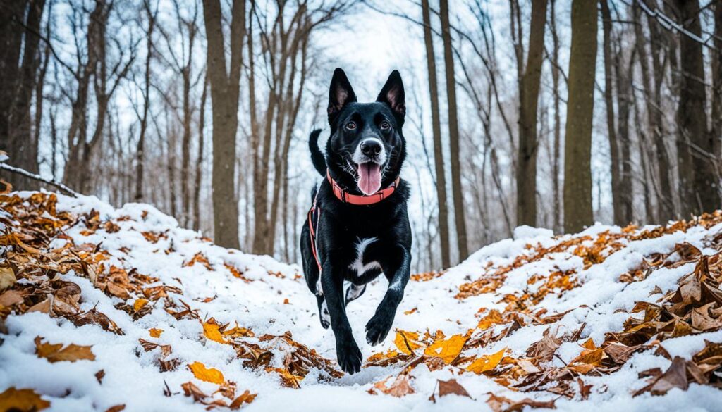 seasonal hiking with dogs in Kent County