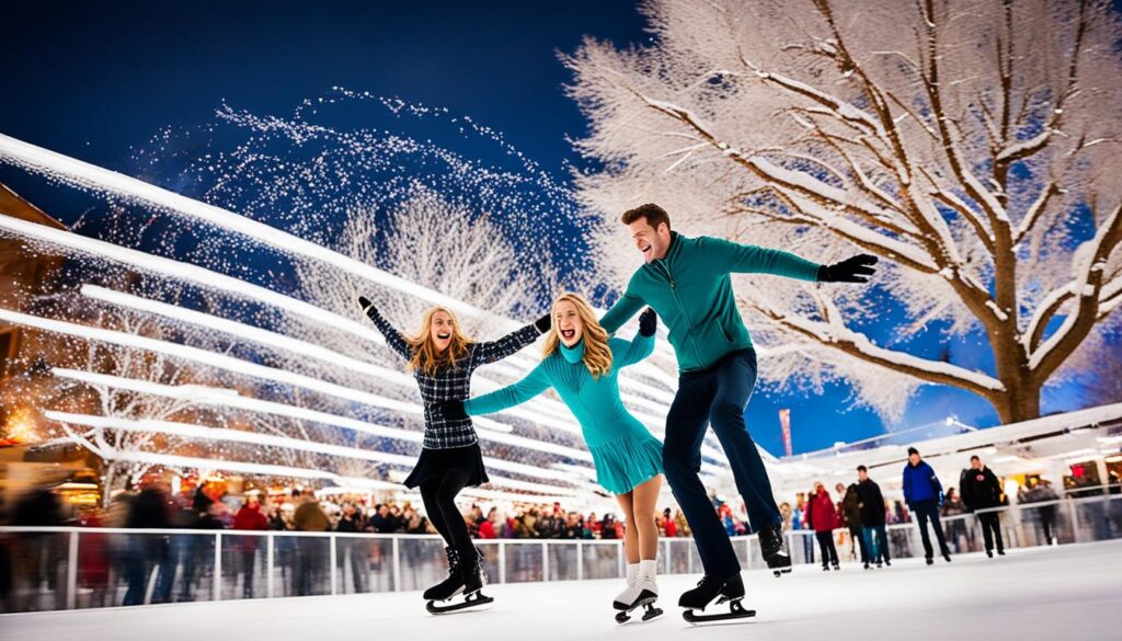 seasonal ice skating Park City