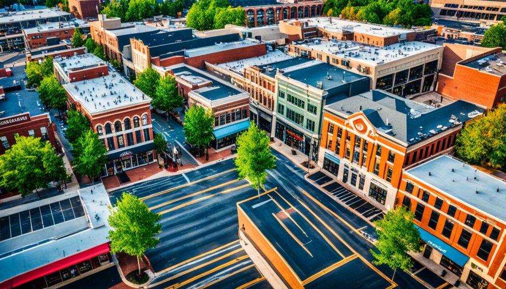 shopping districts in Knoxville