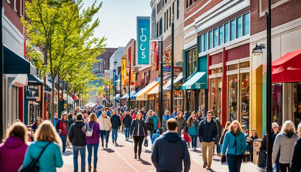 shopping in Silver Spring