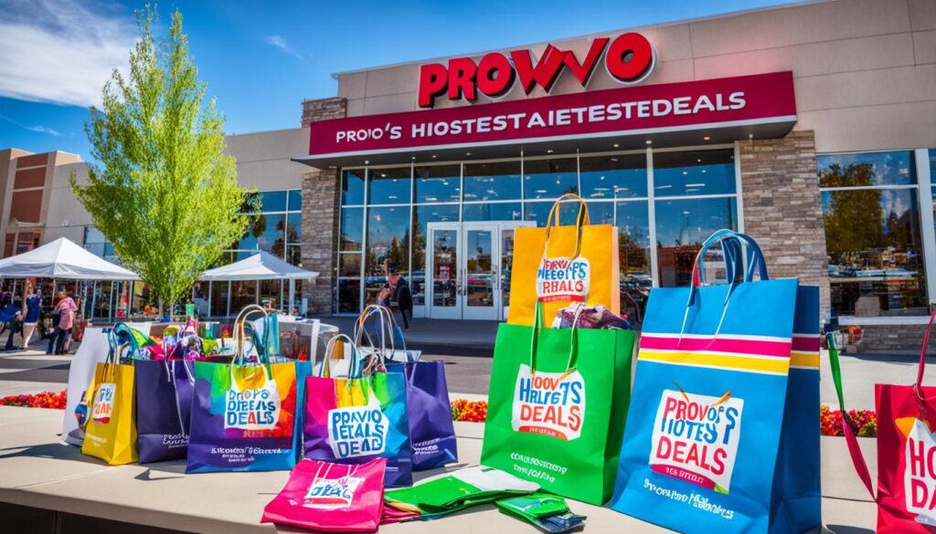 shopping promotions in Provo