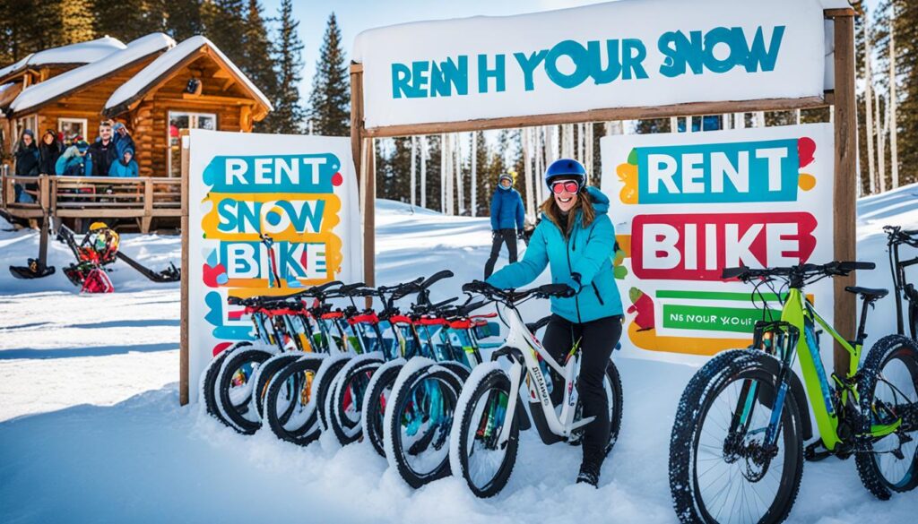 snow biking rentals in Park City