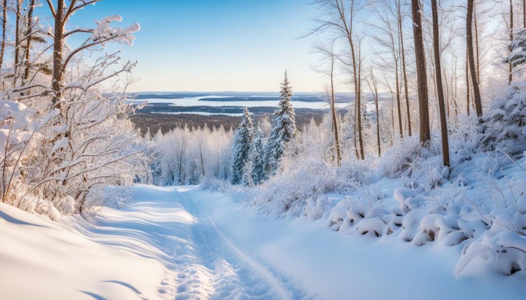 snowshoe trails Traverse City