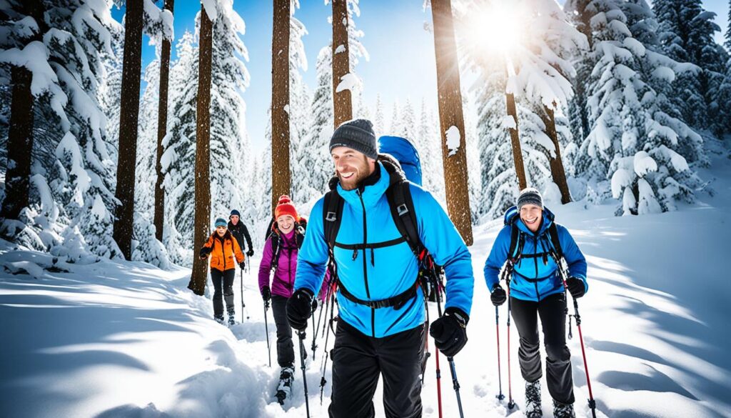 snowshoeing in Traverse City