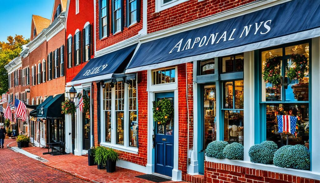 specialty shops downtown Annapolis